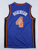 Nate Robinson Signed New York Knicks Mitchell Ness Jersey (Beckett COA) Stained