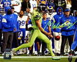 MICHAEL DICKSON AUTOGRAPHED 8X10 PHOTO SEAHAWKS DOUBLE PUNT MCS HOLO 200288