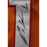 Rachaad White Autographed/Signed Pro Style Orange TB Jersey Beckett 43221