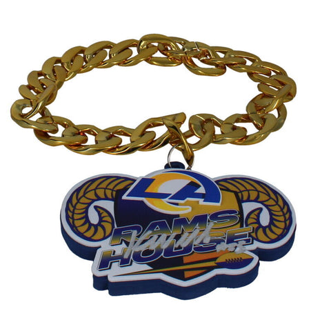 Kyren Williams Autographed Los Angeles Rams Oversized SuperFan Chain Beckett