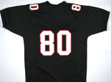 Andre Rison Autographed Black Pro Style Jersey - Beckett W Hologram *Black