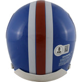 Steve Atwater Autographed Denver Broncos VSR4 TB Mini Helmet HOF Beckett 49064
