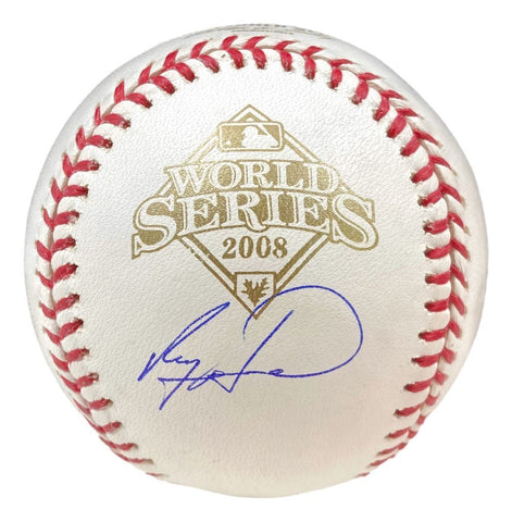 Ryan Howard Philadelphia Phillies Signed 2008 World Series Baseball BAS 2W313916