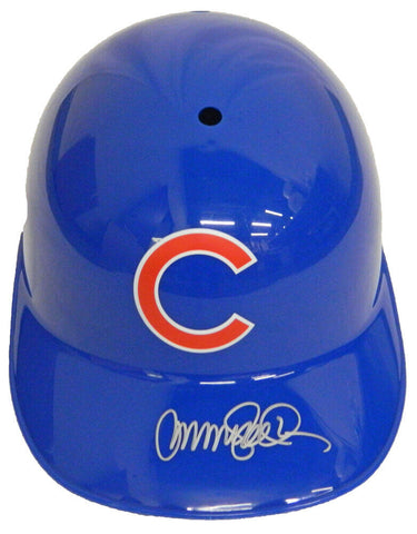 RYNE SANDBERG Signed Chicago Cubs Replica Batting Helmet - SCHWARTZ