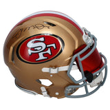 Joe Montana Autographed San Francisco 49ers Authentic Helmet w/ Visor Fanatics