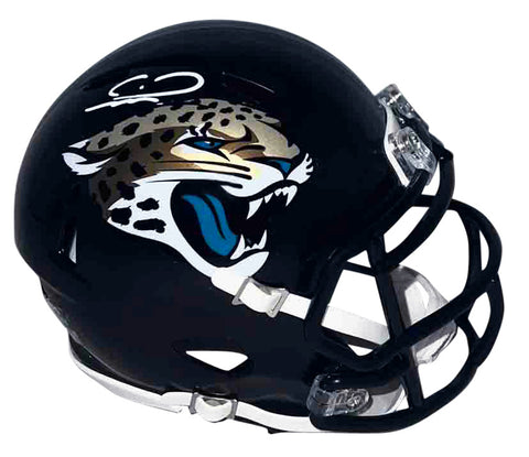 CALVIN RIDLEY AUTOGRAPHED JACKSONVILLE JAGUARS SPEED MINI HELMET BECKETT