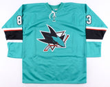 Matthew Nieto Signed Sharks Jersey (Beckett) 47th Overall Pick 2011 NHL Draft