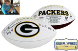 Jerry Kramer Signed Green Bay Packers Embroidered NFL Football "HOF 2018"