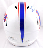 Tim Tebow Autographed Florida Gators F/S White Alt Speed Helmet - Beckett W Holo