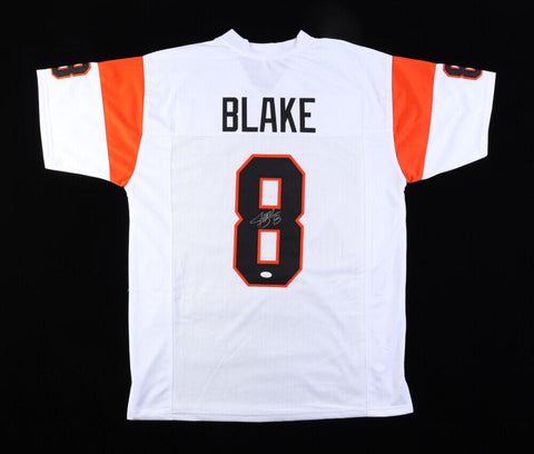 Jeff Blake Signed Cincinnati Bengals Jersey (JSA COA) 1995 Pro Bowl Quarterback