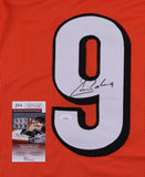 Carson Palmer Signed Bengals Jersey (JSA COA) Cincinnati's 3xPro Bowl Q.B.