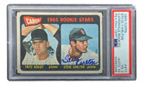 Steve Carlton Signed Cardinals 1965 Topps #477 Rookie Card PSA/DNA VG 3 Auto 10