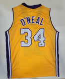 SHAQUILLE "SHAQ" O'NEAL SIGNED PRO STYLE XL CUSTOM JERSEY BECKETT