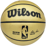 ALLEN IVERSON AUTOGRAPHED GOLD EDITION BASKETBALL 76ERS BECKETT 232872