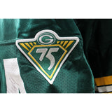 Sterling Sharpe Signed Green Bay Packers Russell 48 Green Jersey BAS 48496