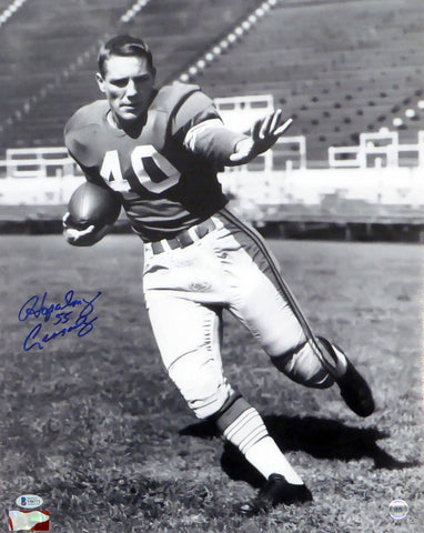 HOWARD "HOPALONG" CASSADY AUTOGRAPHED 16X20 PHOTO OHIO STATE BECKETT 179082