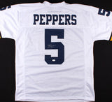 Jabrill Peppers Signed Michigan Wolverines Jersey (JSA) New York Giants Def Back