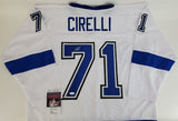 Anthony Cirelli Signed Tampa Bay Lightning Jersey (JSA COA) 2015 3rd Round Pick