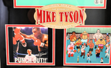 Mike Tyson Signed 8x10 Photo Collage & Video Game Controller Framed - Beckett