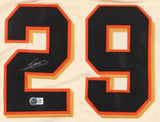 Luis Matos Signed San Francisco Giants Jersey (Beckett) Rookie Center Fielder