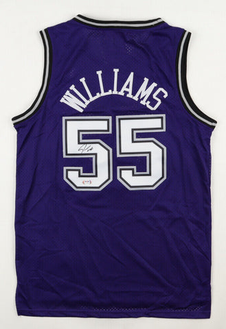 Jason Williams Signed Sacramento Kings Jersey (PSA COA) White Chocolate