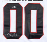 Chevy Chase Signed Blackhawks "Griswold 00 "Jersey (Beckett) Christmas Vacation