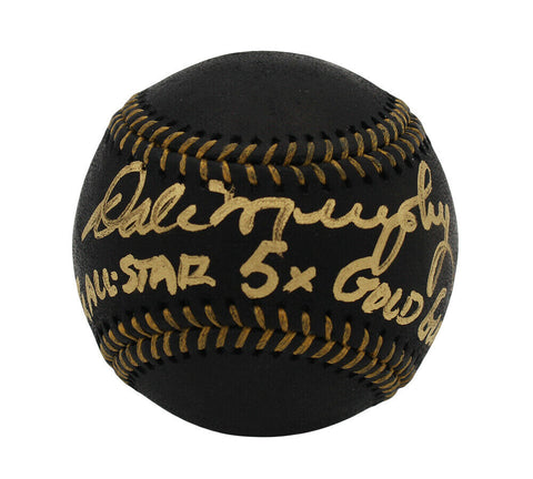 Dale Murphy Atlanta Braves Rawlings OML Black MLB baseball-"7xAll Star-5xGG"