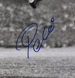 Pele Signed Framed 16x20 Bicycle Kick Photo PSA/DNA Hologram