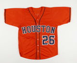 Jose Siri Signed Astros Jersey (Beckett Hologram)2021 Houston Rookie Outfielder