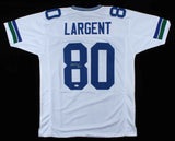 Steve Largent Signed Seattle Seahawks Jersey Inscribed HOF '95 (Beckett COA) W,R