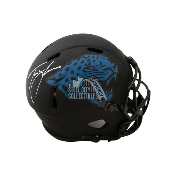 Trevor Lawrence Autographed Jaguars Eclipse Replica Full-Size Helmet - Fanatics