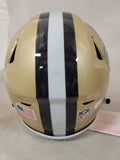 DREW BREES SIGNED NEW ORLEANS SAINTS SPEEDFLEX AUTHENTIC HELMET BECKETT QR