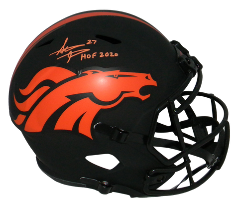 STEVE ATWATER SIGNED DENVER BRONCOS ECLIPSE FULL SIZE SPEED HELMET BECKETT