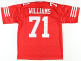 Trent Williams Signed San Francisco 49ers Jersey (JSA) 10xPro Bowl Off. Tackle