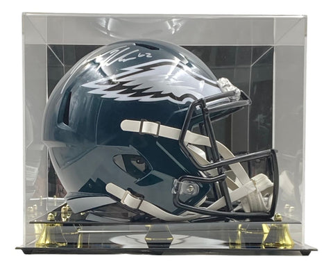 Jason Kelce Signed Eagles FS Speed Replica Helmet PSA ITP Hologram w/ Case