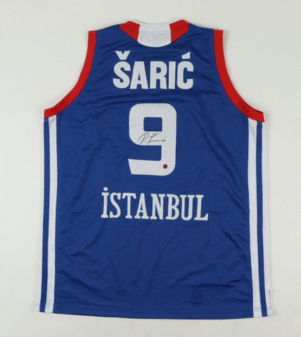 Dario Saric Signed Anadolu Efes Turkish League Jersey (Savage Sports COA) 76ers