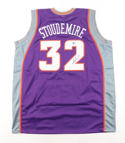 Amar'e Stoudemire Signed Phoenix Suns Jersey (Beckett) 6xAll Star Center