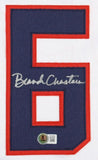 Brandi Chastain Signed Team USA Women Soccer Jersey (Beckett) 2xWorld Cup Champ