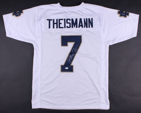 Joe Theismann Signed Notre Dame Fighting Irish Jersey Inscribed "CHOF 2003" JSA