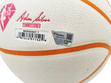 VICTOR WEMBANYAMA AUTOGRAPHED CITY EDITION BASKETBALL SPURS FANATICS HOLO 229512