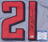 Deion Sanders Signed Atlanta Falcons Jersey (Beckett COA) "Neon Deion"