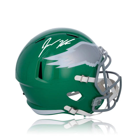 Jason Kelce Philadelphia Eagles Autographed Signed Kelly Green Mini-Helmet PSA