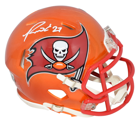 RONALD JONES II SIGNED TAMPA BAY BUCCANEERS FLASH SPEED MINI HELMET BECKETT