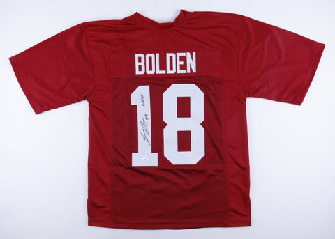 Slade Bolden Signed Alabama Crimson Tide Jersey Inscribed "Roll Tide!" (JSA COA)