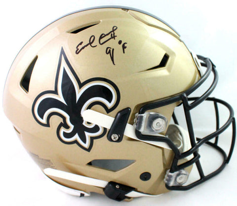 Earl Campbell Autographed New Orleans Saints F/S SpeedFlex Helmet W/ HOF- JSA W