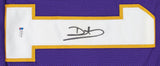 Daunte Culpepper Authentic Signed Purple Pro Style Jersey BAS Witnessed