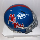 Patrick Willis Autographed Signed Ole Miss Rebels Mini Helmet Beckett 49ers