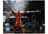 Bobby Lashley Autographed WWE Standing on Ropes 8" x 10" Photograph Fanatics