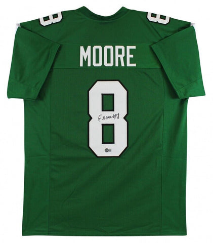 Elijah Moore Signed New York Jets Jersey (Beckett) 2021 2nd Round Draft Pk / W.R