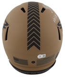 Eagles Brian Dawkins "2x Insc" Signed STS II F/S Speed Proline Helmet BAS Wit
